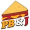 Signmission PB & J Decal Concession Stand Food Truck Sticker, 8" x 4.5", D-DC-8 PB & J19 D-DC-8 PB & J19 - alternate 1